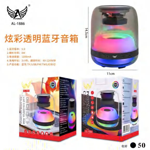 Caixa De Som AL-1886