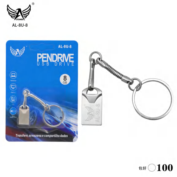1- Pendrive 8gb AL-8U-8