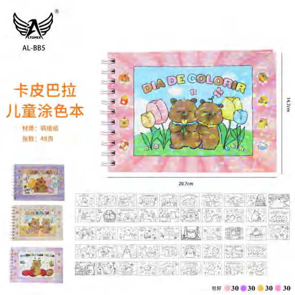 Kit Livro De Colorir AL-BB5