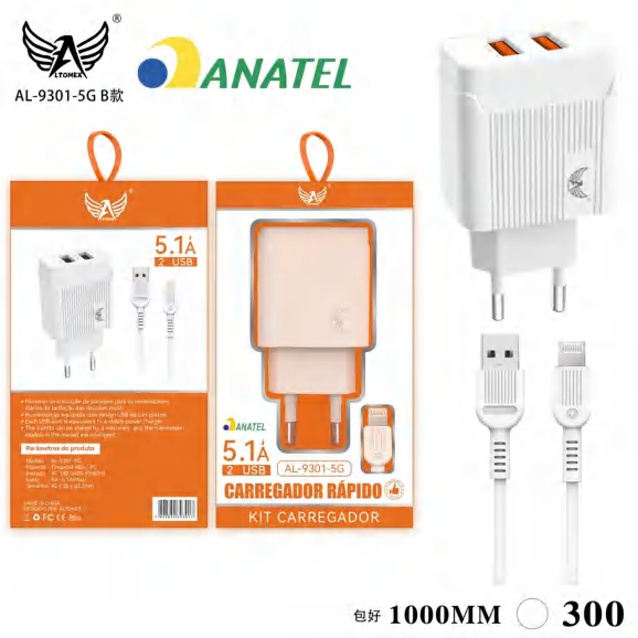 Carregador AL-9301-5G-B