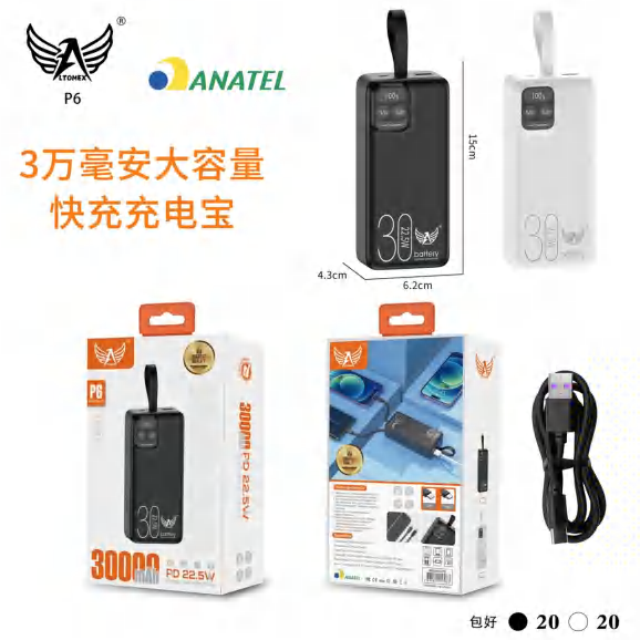 Carregador Portátil P6