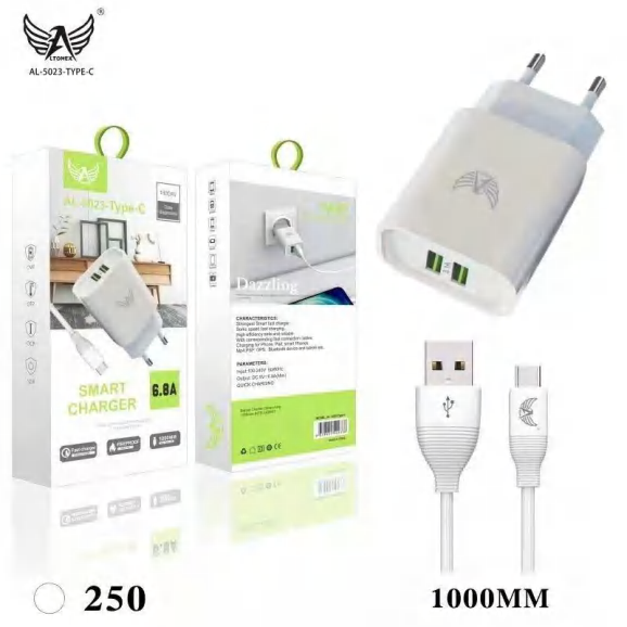 Carregador AL-5023-TYPE-C