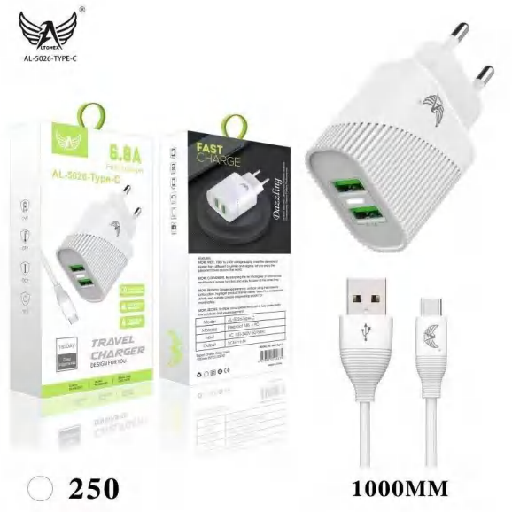 Carregador AL-5026-TYPE-C