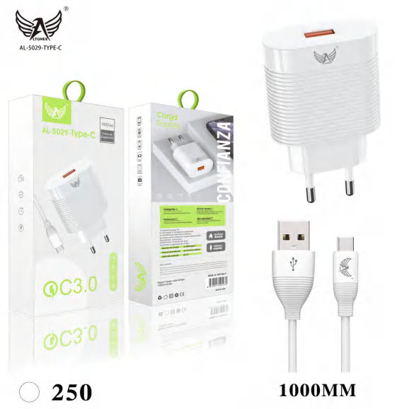 Carregador AL-5029-TYPE-C