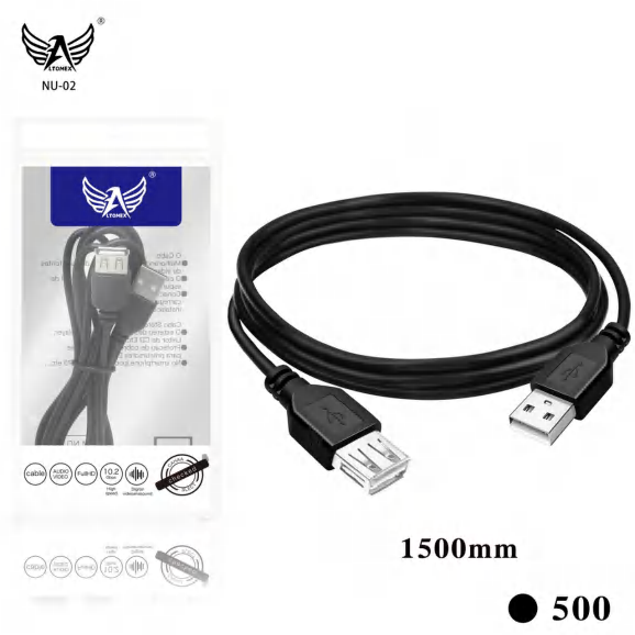 Extensor Usb 1.5m NU-02