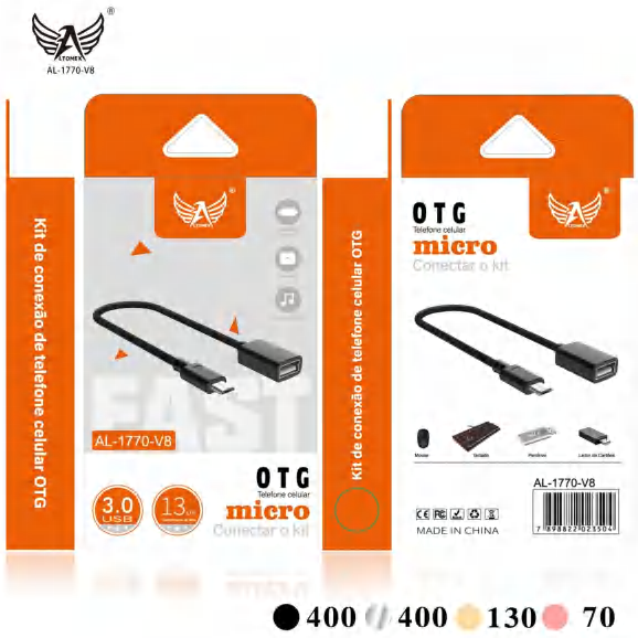 Otg Tipo V8 AL-1770-V8