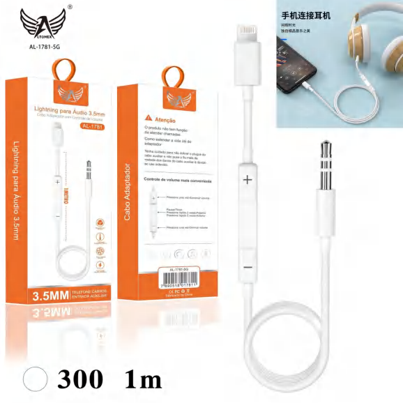 Adaptador 5g Para Fone P2 AL-1781-5G