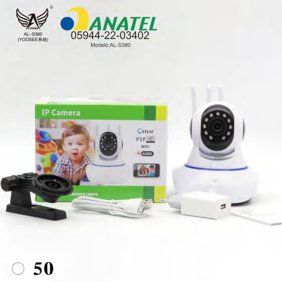 1- Câmera De Segurança AL-S380-NOVA