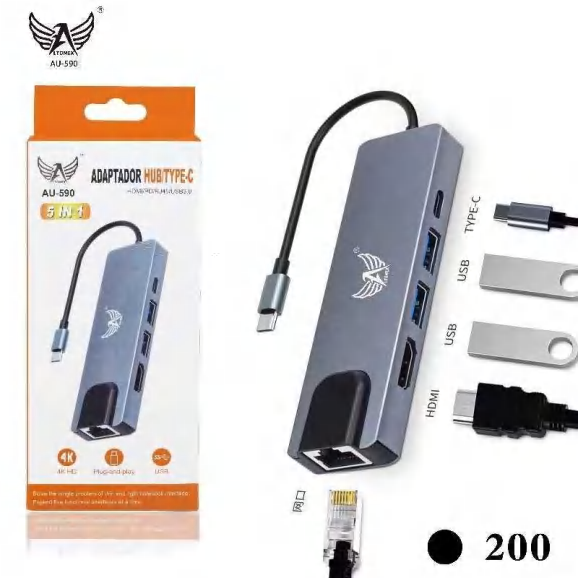 Adapt. 5 Em 1 AU-590