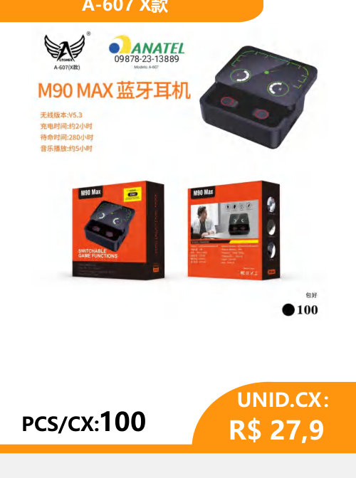 Fone de Ouvido A-607 X - 2
