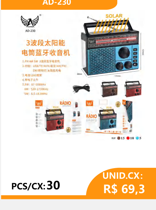 Rádio AD-230 - 2