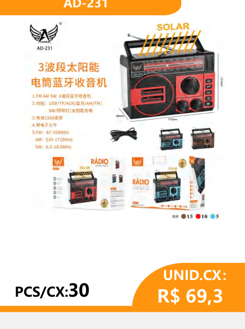 Rádio AD-231 - 2