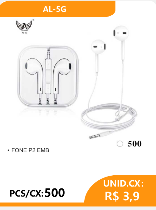Fone P2 EMB AL-5G - 2