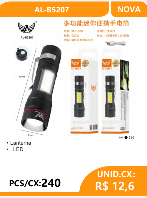 Lanterna LED AL-B5207 - 2