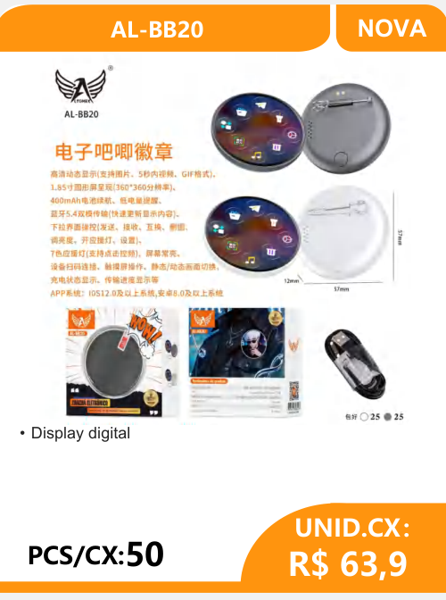 Display Digital AL-BB20 - 2