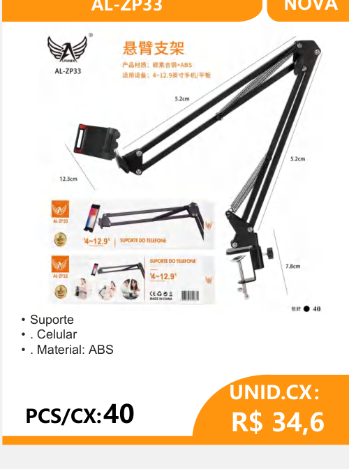 Suporte para Celular AL-ZP33 - 2