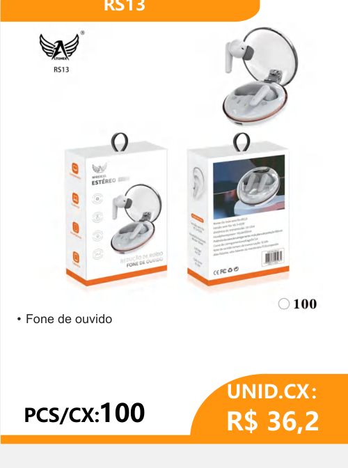 Fone de Ouvido RS13 - 2