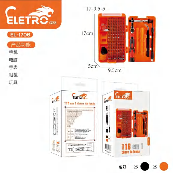 Chave De Fenda EL-1706