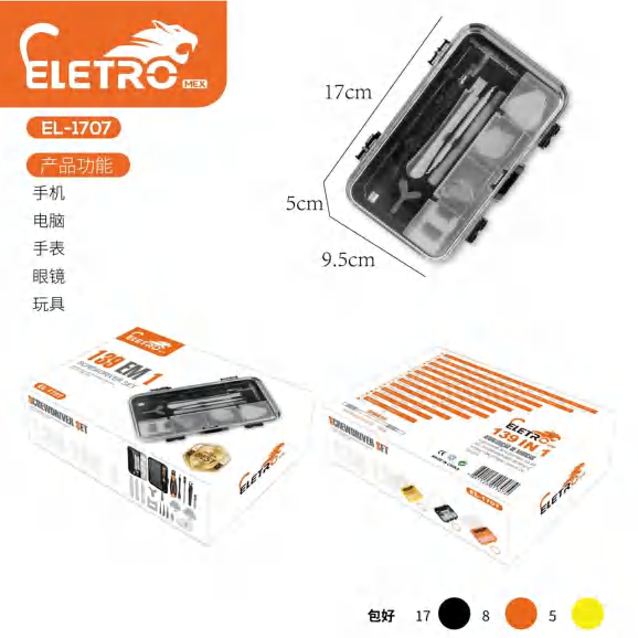 Kit De Ferramentas EL-1707