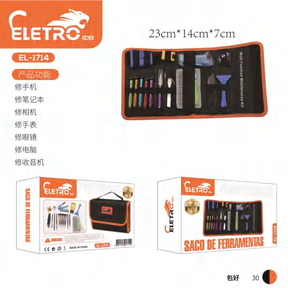 Kit De Ferramentas EL-1714