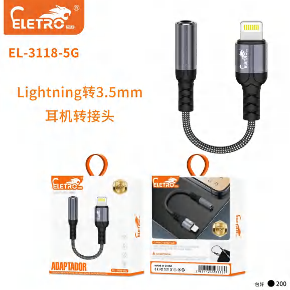 Adaptador Fone De Ouvido Para Ipn EL-3118-5G