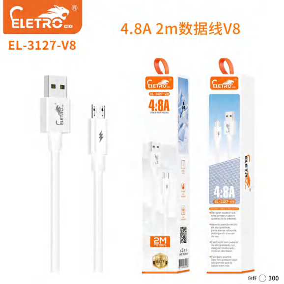Cabo De Celular EL-3127-V8