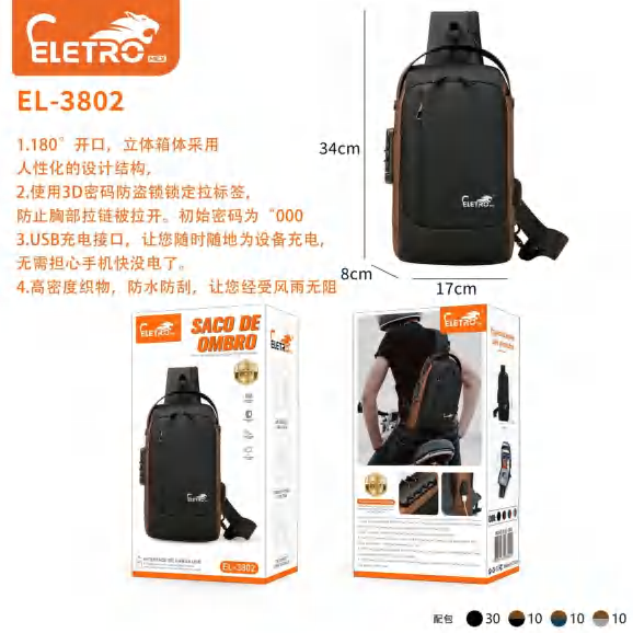 Bolsa Pochete EL-3802