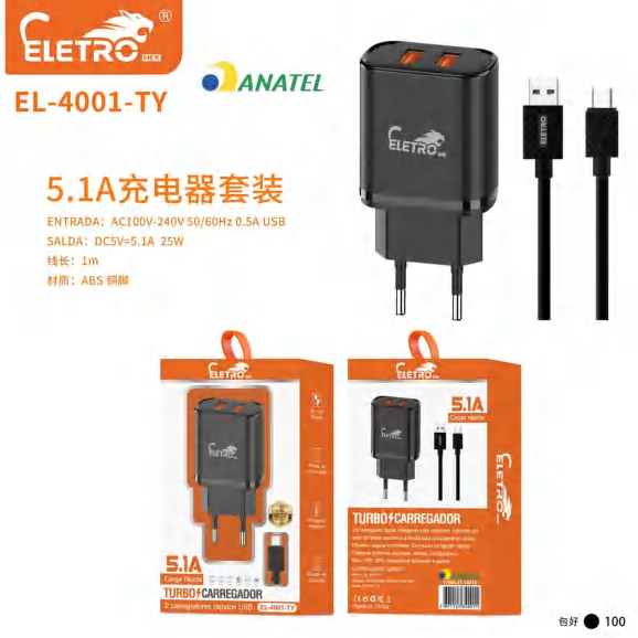 Carregador EL-4001-TY