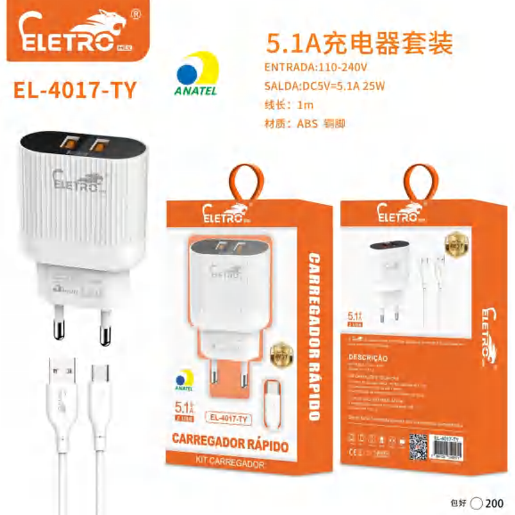 Carregador EL-4017-TY