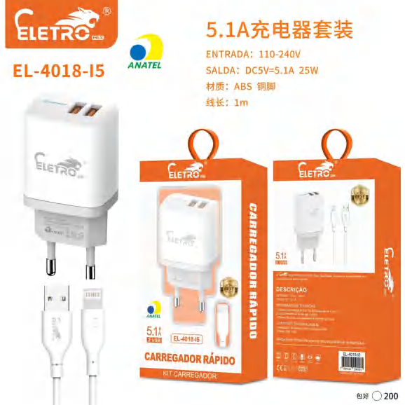 Carregador EL-4018-I5