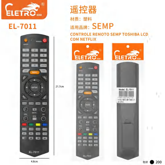 Controlo Remoto EL-7011