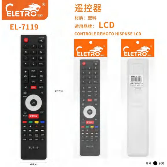 Controlo Remoto EL-7119