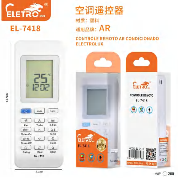 Controlo Remoto EL-7418