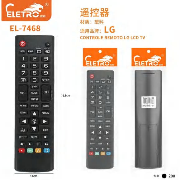Controlo Remoto EL-7468