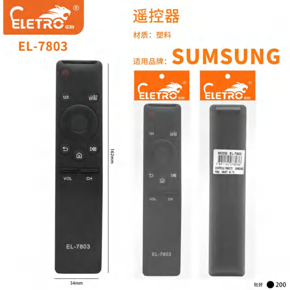 Controle Remoto EL-7803