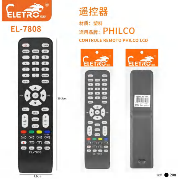 Controle Remoto EL-7808