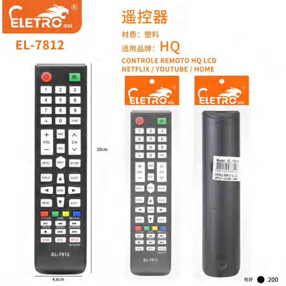 Controle Remoto EL-7812