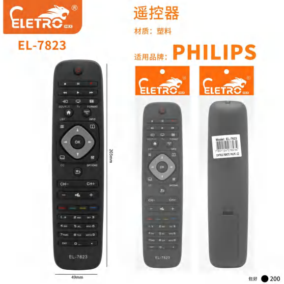 Controle Remoto EL-7823