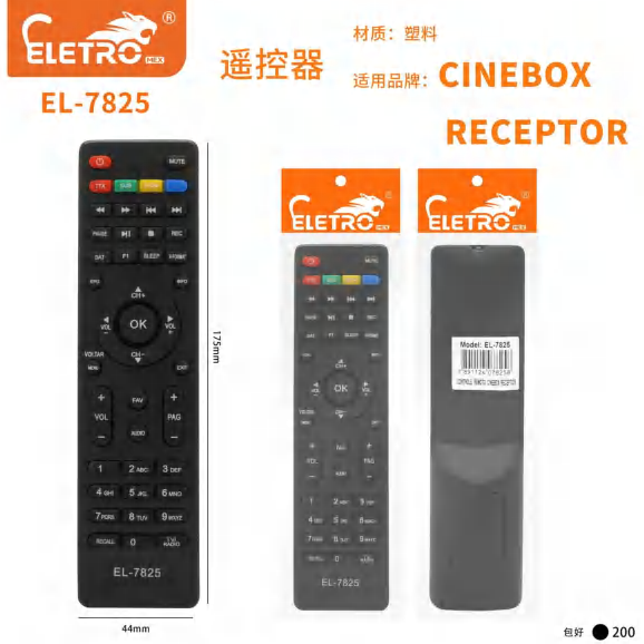 Controle Remoto EL-7825