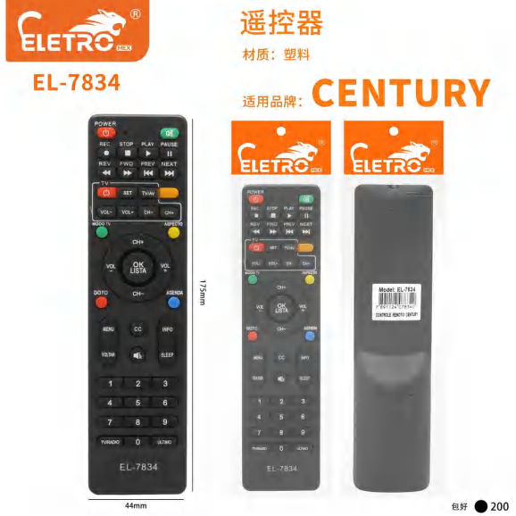 Controle Remoto EL-7834