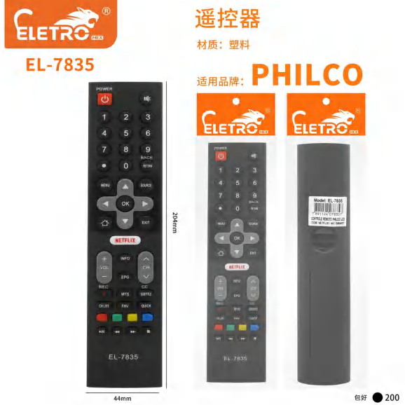 Controle Remoto EL-7835