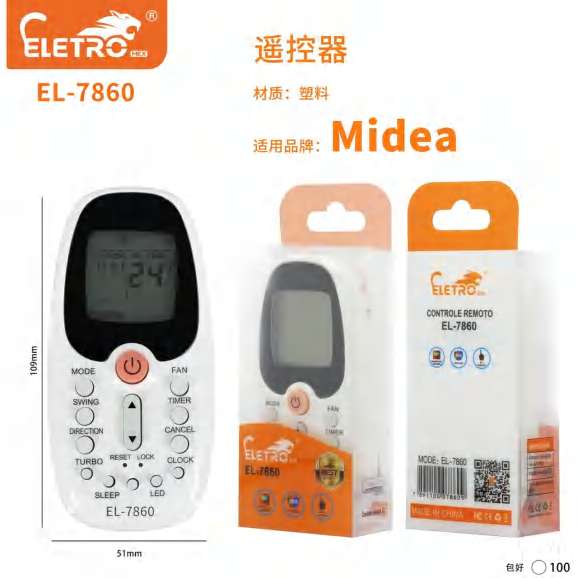 Controle Remoto EL-7860