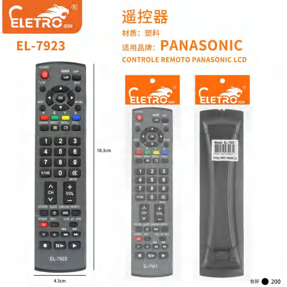 Controlo Remoto EL-7923