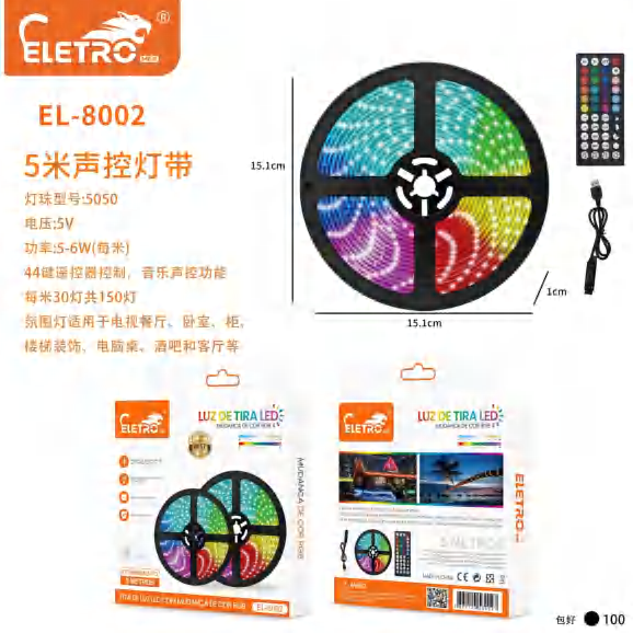 Tiras De Led EL-8002-NOVA